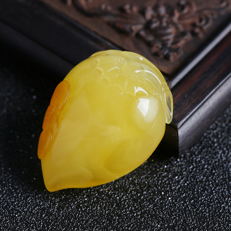 寿桃吊坠-红掌柜珠宝