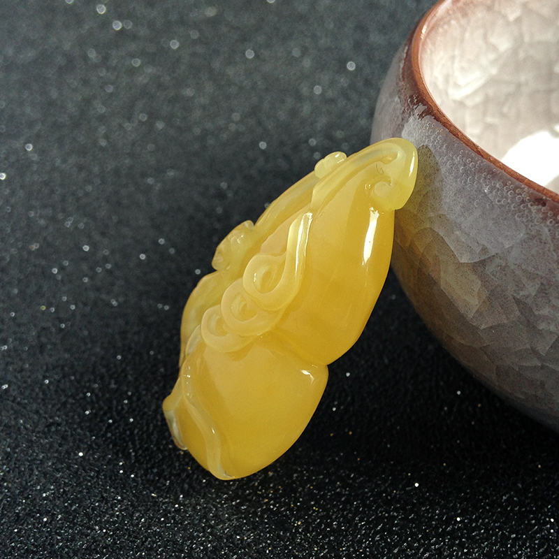 蜜蜡葫芦吊坠 - 红掌柜珠宝