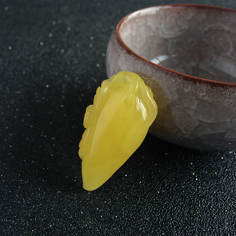 蜜蜡蝙蝠吊坠 - 红掌柜珠宝