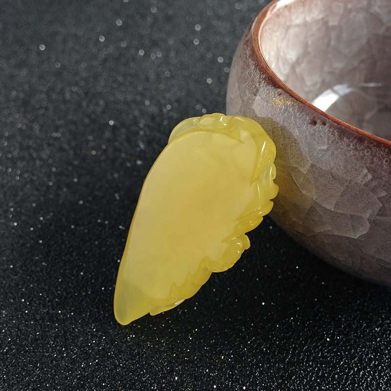 蜜蜡蝙蝠吊坠 - 红掌柜珠宝