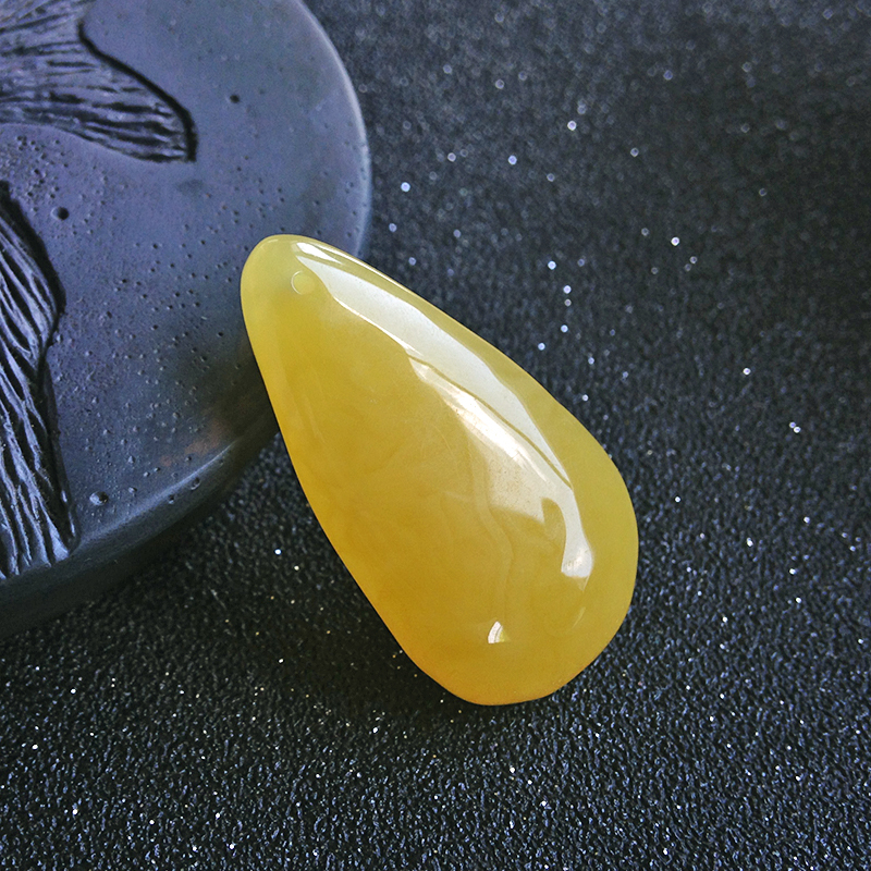 蜜蜡吊坠-红掌柜珠宝