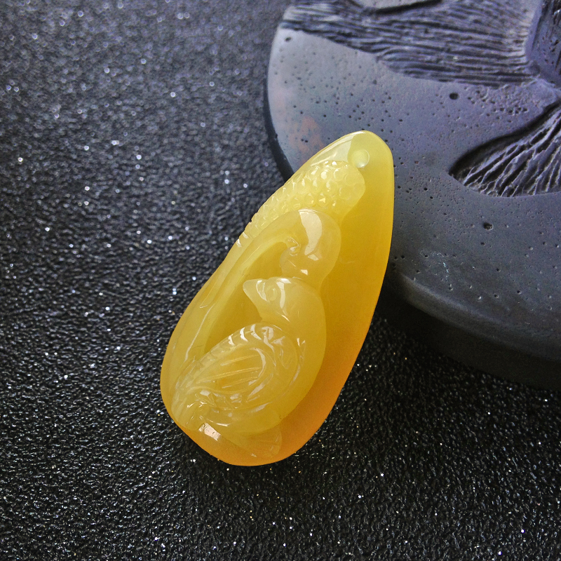 喜鹊吊坠-红掌柜珠宝