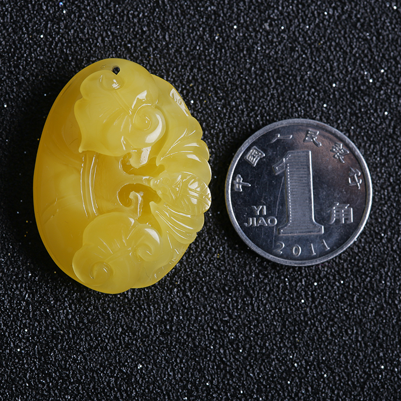 波罗的海如意吊坠-红掌柜珠宝