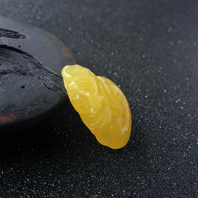 天然蜜蜡挂件-红掌柜珠宝