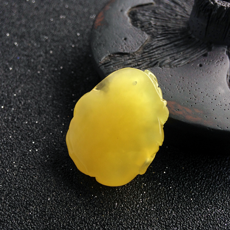 蜜蜡如意-红掌柜珠宝