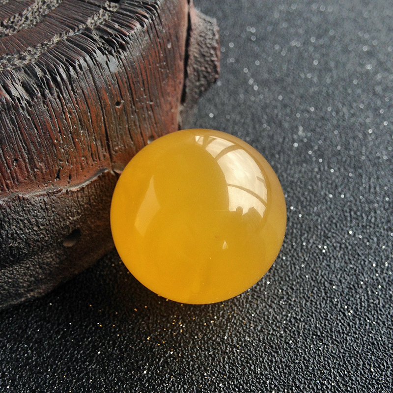 蜜蜡珠子-红掌柜珠宝