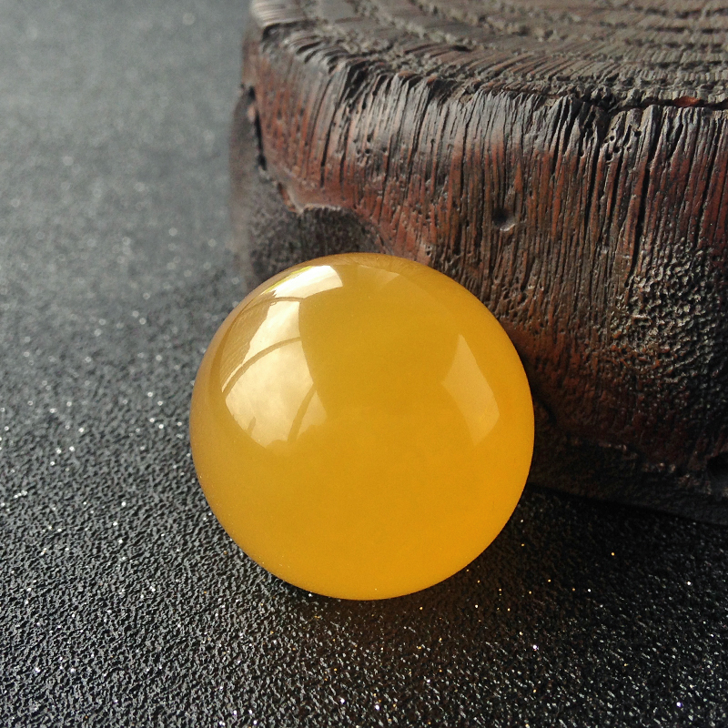 蜜蜡珠子-红掌柜珠宝