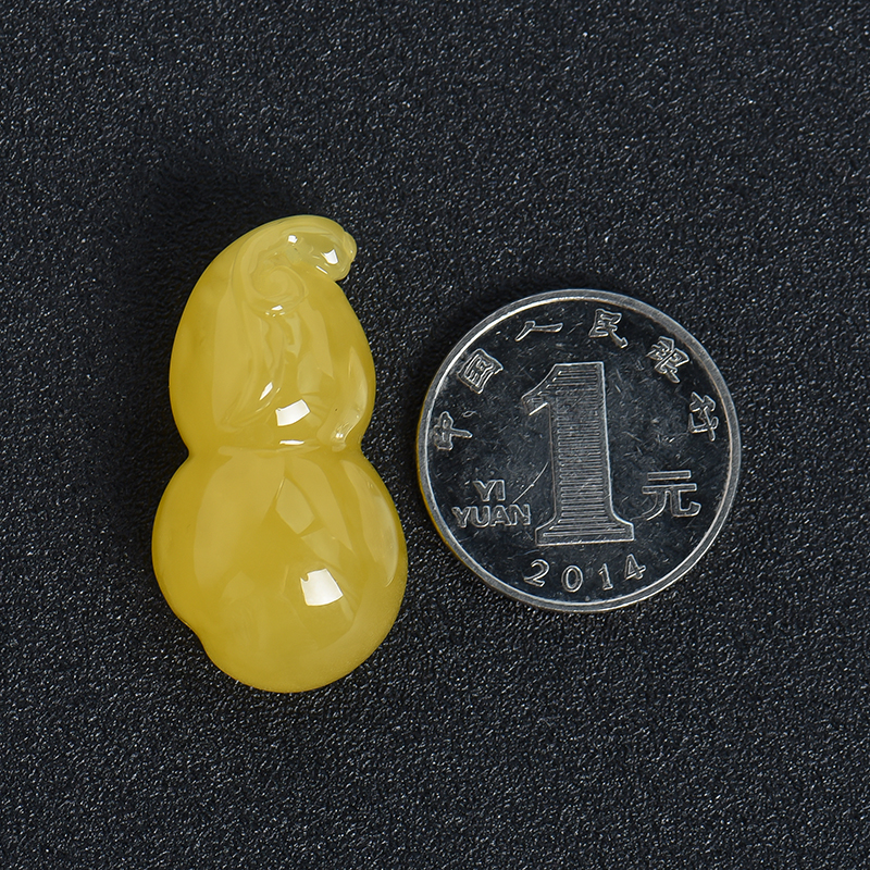 蜜蜡挂件-红掌柜珠宝