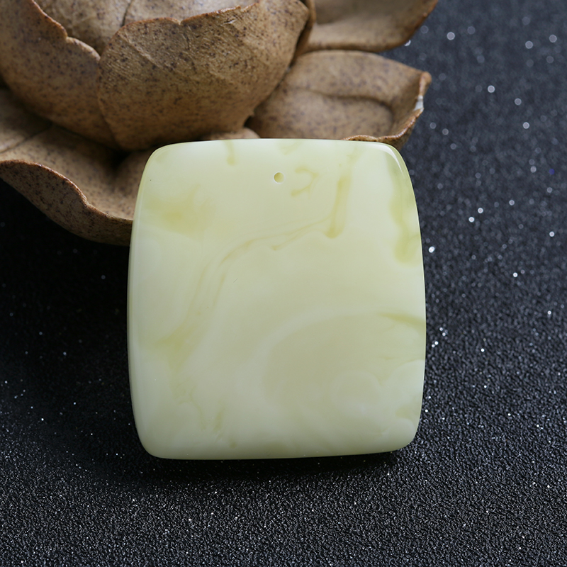 白蜜吊坠-红掌柜珠宝