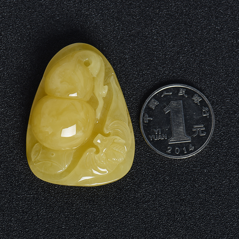 波罗的海鸡油黄蜜蜡-红掌柜