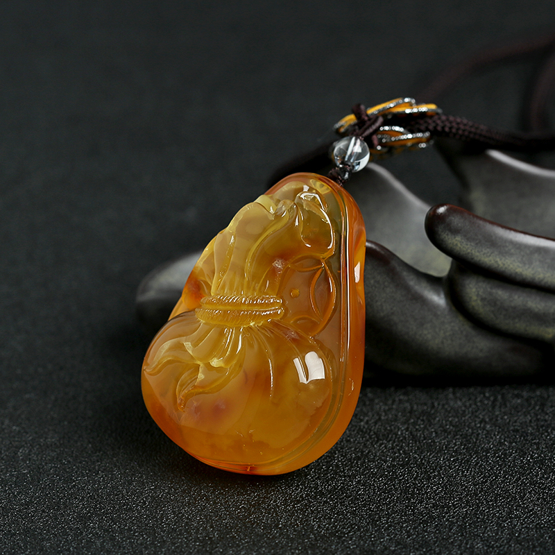 金包蜜吊坠-红掌柜珠宝