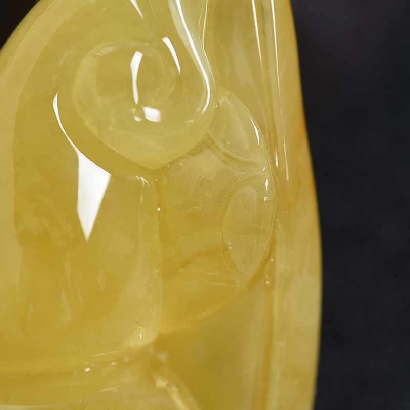 蜜蜡葫芦吊坠-红掌柜