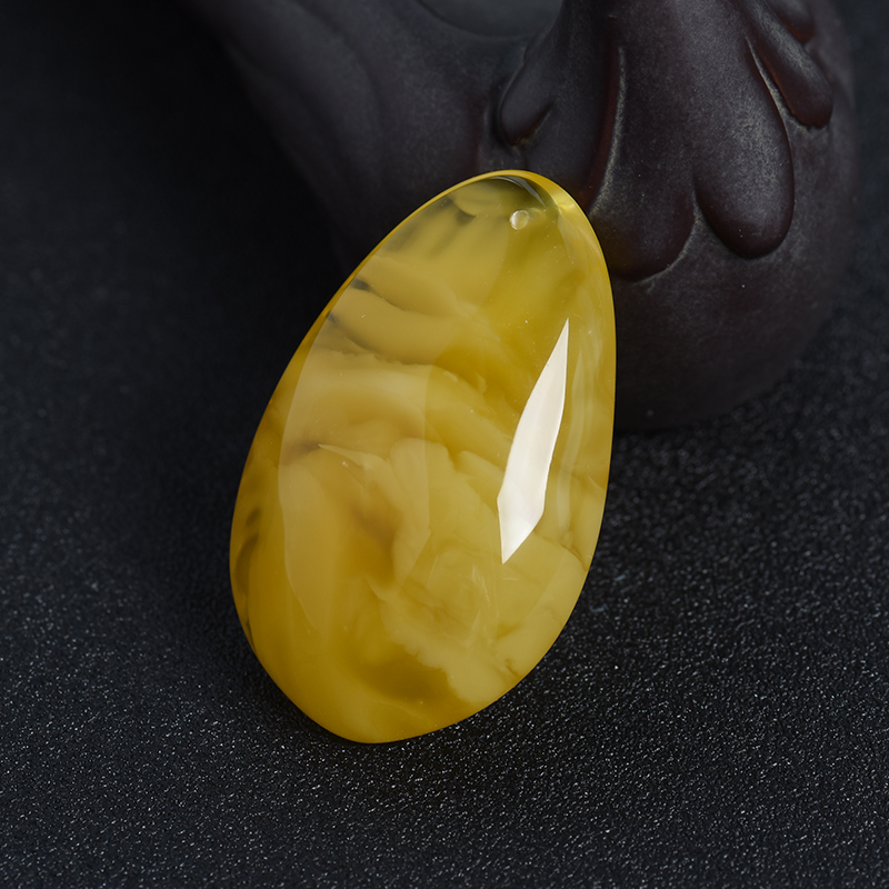 金包蜜水滴吊坠 -  红掌柜