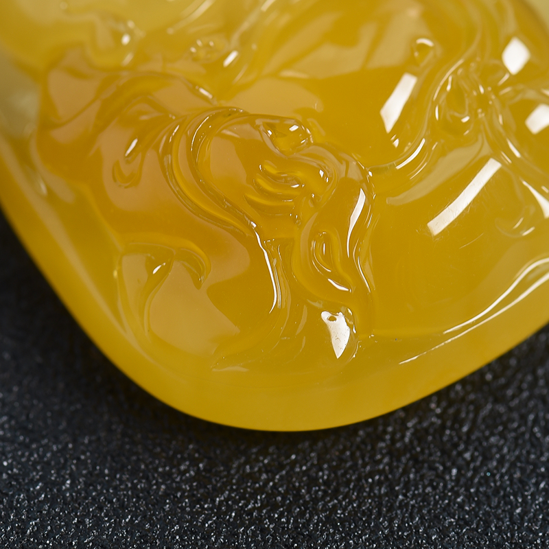 波罗的海蜜蜡弥勒佛 - 红掌柜