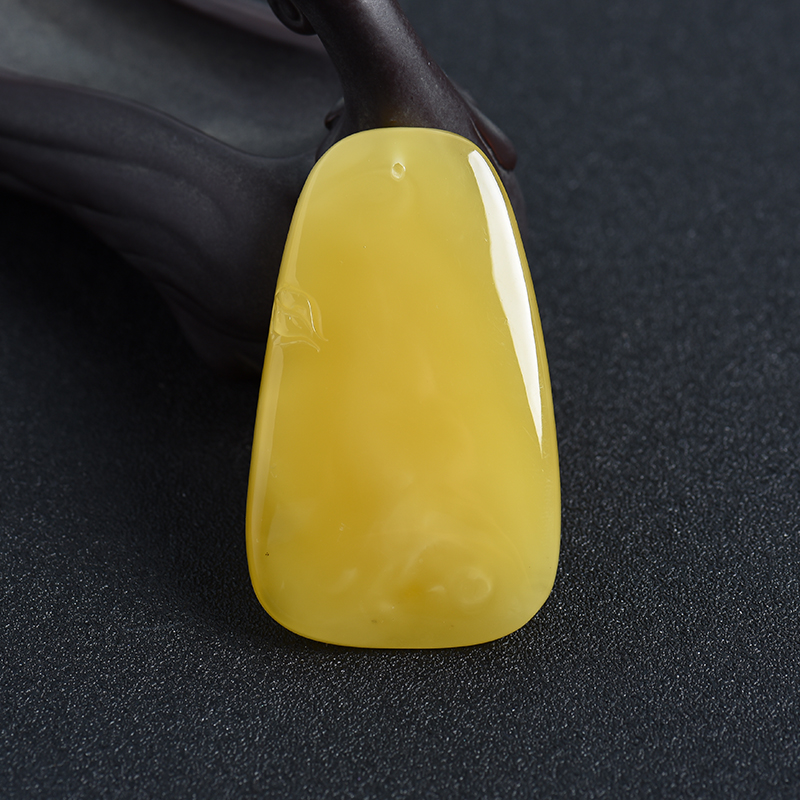 波罗的海天然蜜蜡佛吊坠 - 红掌柜