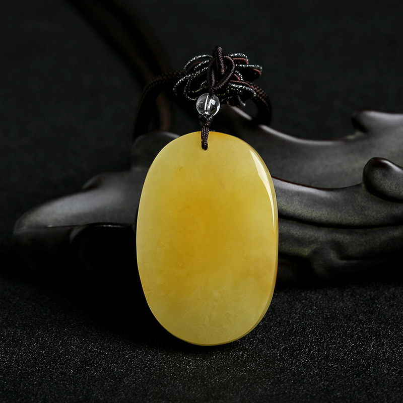 天然蜜蜡老虎吊坠 - 红掌柜