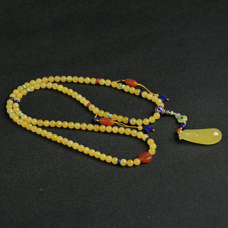 鸡油黄蜜蜡-红掌柜