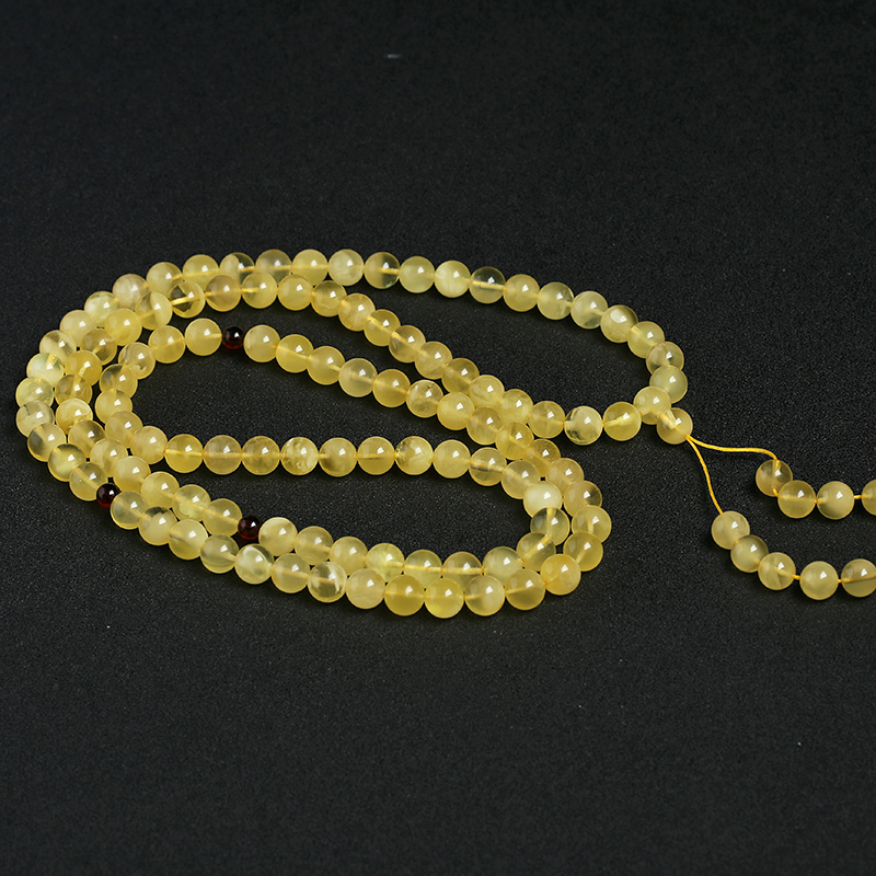 金绞蜜108佛珠 - 红掌柜