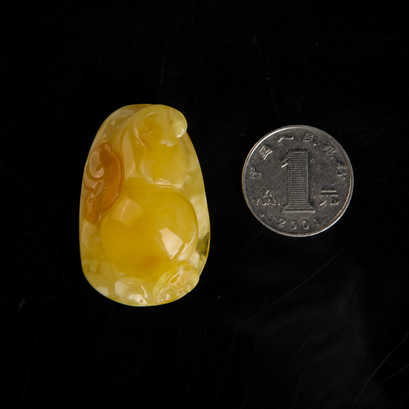 波罗的海蜜蜡葫芦吊坠-红掌柜