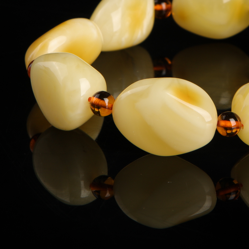 波罗的海白花蜜手串-红掌柜