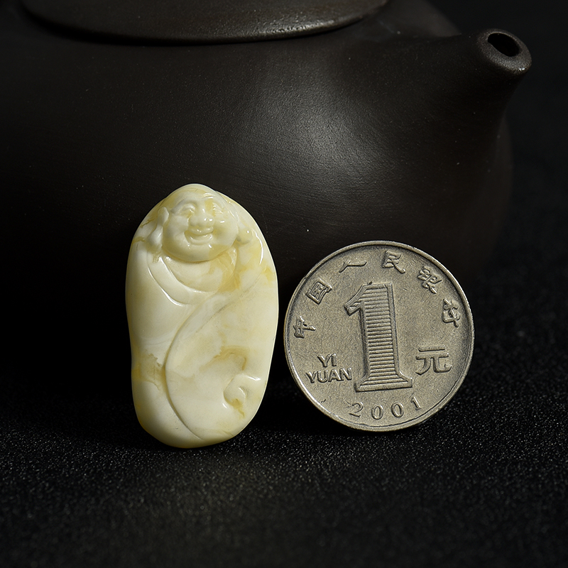 白花蜜蜜蜡吊坠-红掌柜