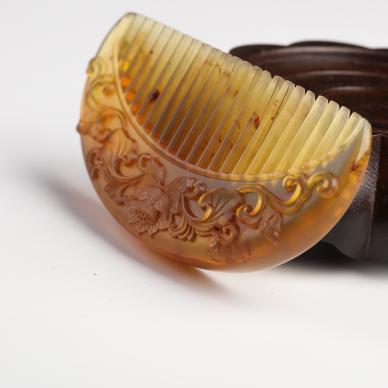 棕珀梳子-红掌柜