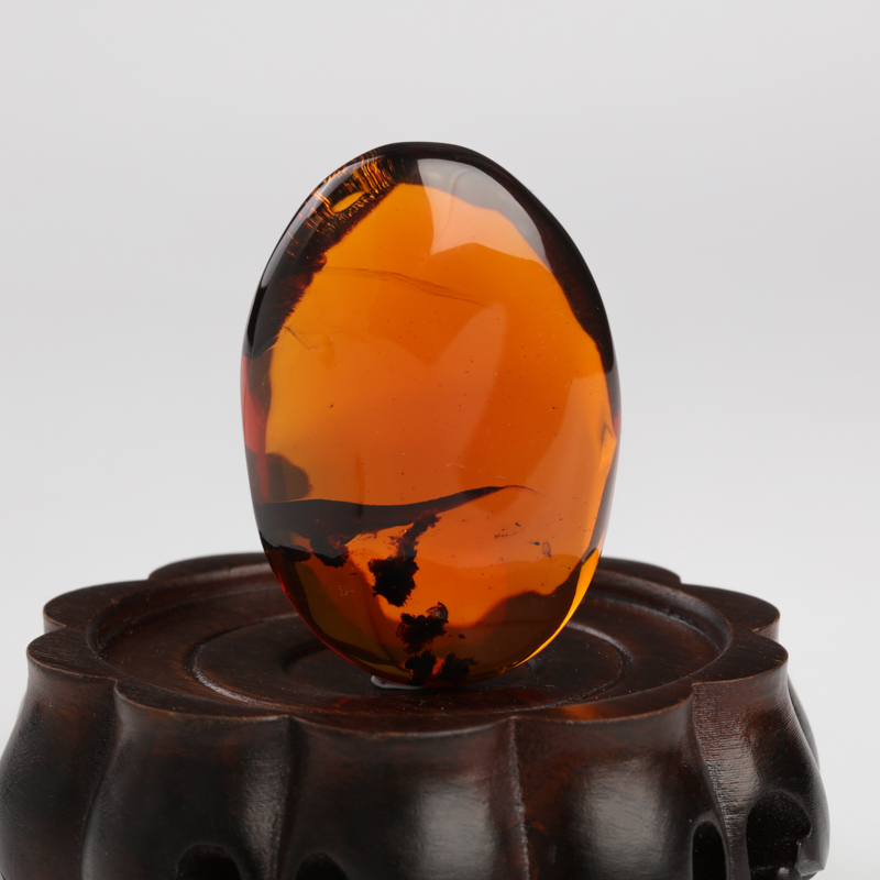 金红珀随形吊坠-红掌柜