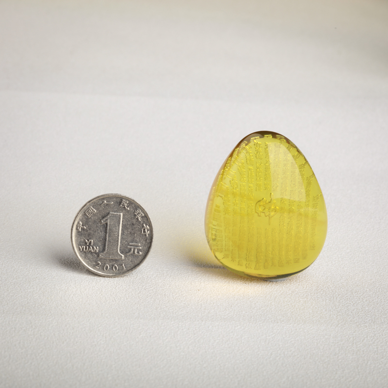 缅甸金珀水滴吊坠-红掌柜