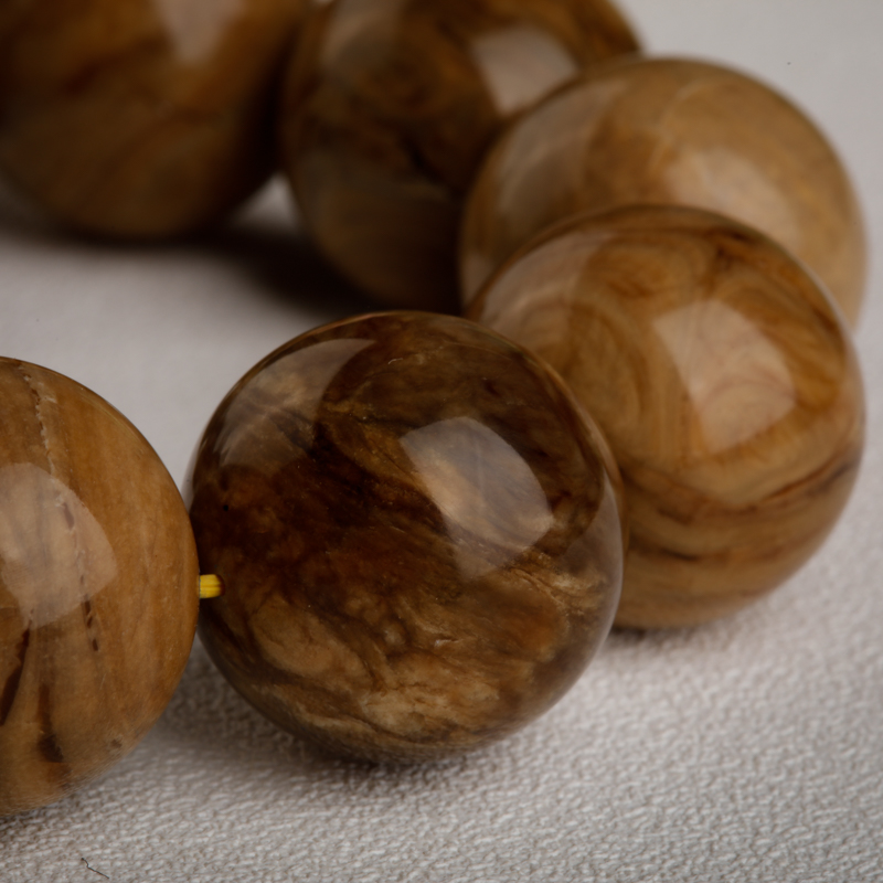 根珀单圈手串-红掌柜