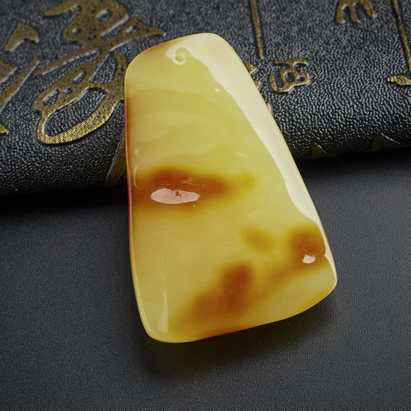 蜜蜡吊坠-红掌柜珠宝