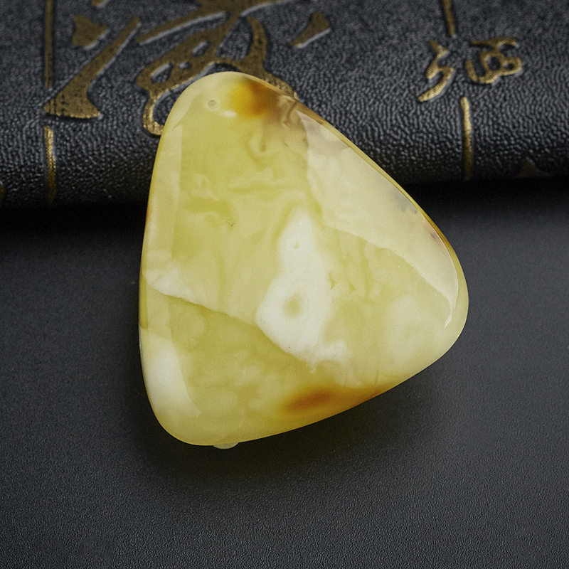 波罗的海蜜蜡挂坠-红掌柜珠宝