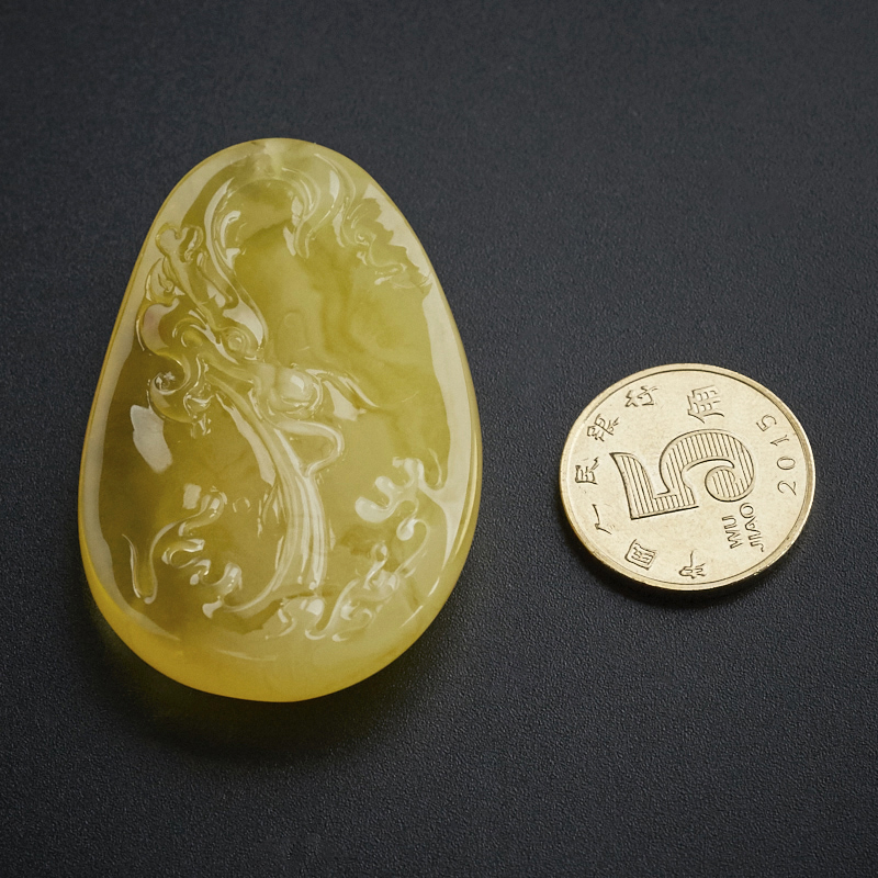 蜜蜡挂坠-红掌柜珠宝