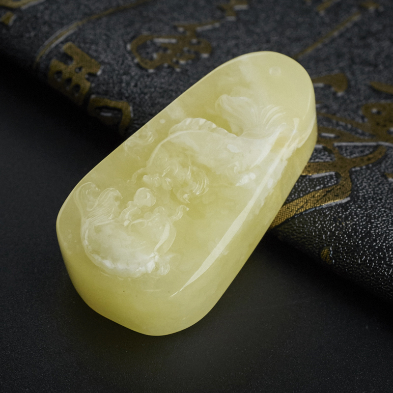 满蜜蜜蜡吊坠-红掌柜珠宝