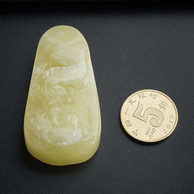 蜜蜡挂坠-红掌柜珠宝