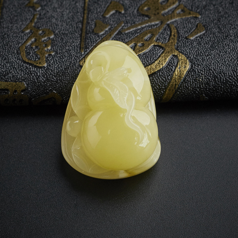 蜜蜡葫芦吊坠-红掌柜珠宝