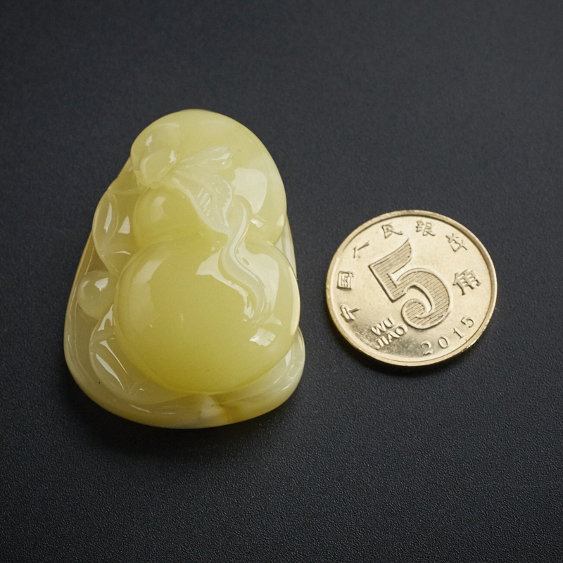 蜜蜡挂坠-红掌柜珠宝