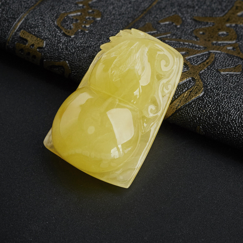 蜜蜡葫芦-红掌柜珠宝