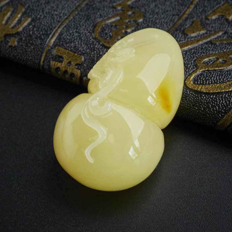 蜜蜡吊坠-红掌柜珠宝