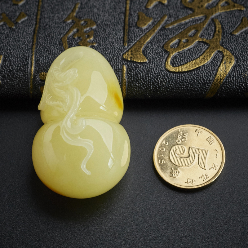 蜜蜡挂坠-红掌柜珠宝