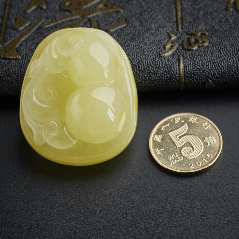 蜜蜡挂坠-红掌柜珠宝