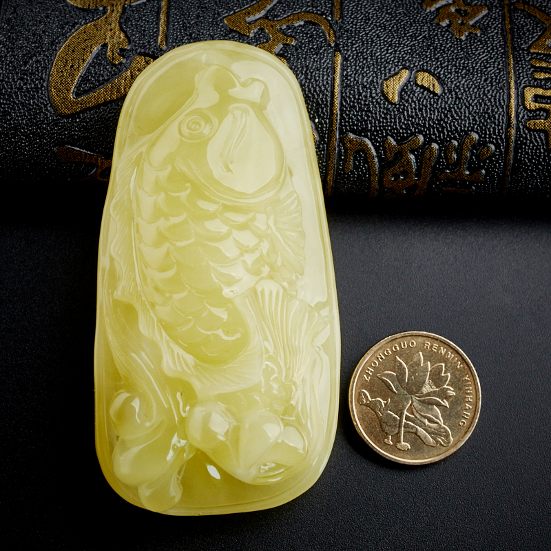 蜜蜡挂坠-红掌柜珠宝