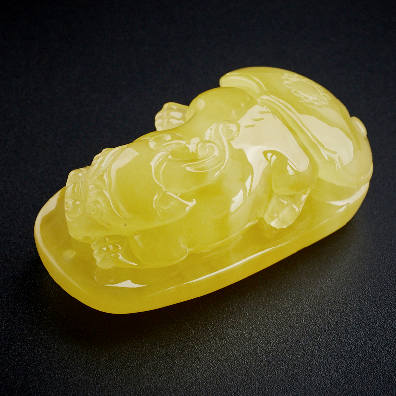 蜜蜡貔貅-红掌柜珠宝