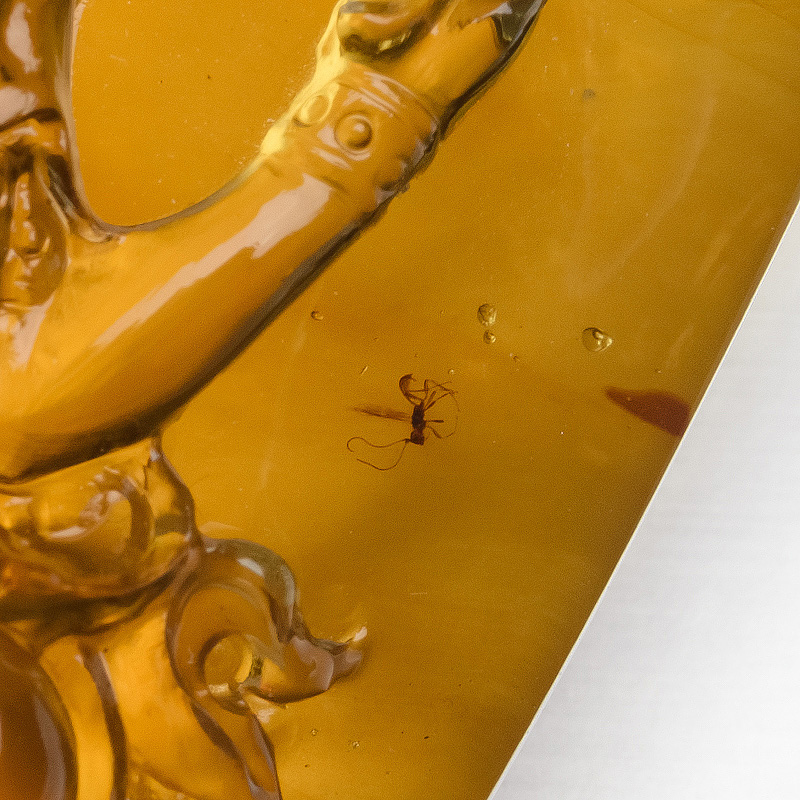 墨西哥蓝珀四臂观音吊坠-红掌柜