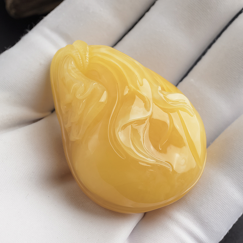 满蜜蜜蜡挂坠 - 红掌柜