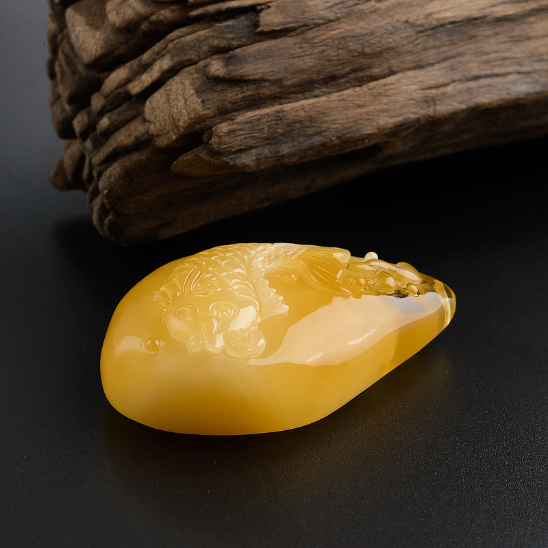 天然蜜蜡吊坠-红掌柜珠宝