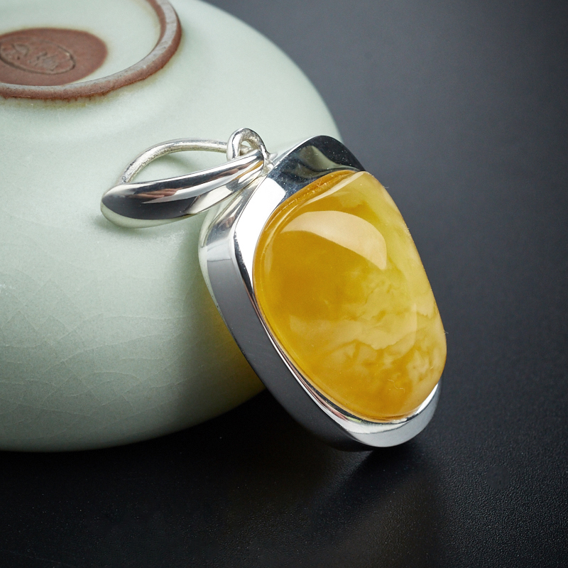 蜜蜡吊坠-红掌柜