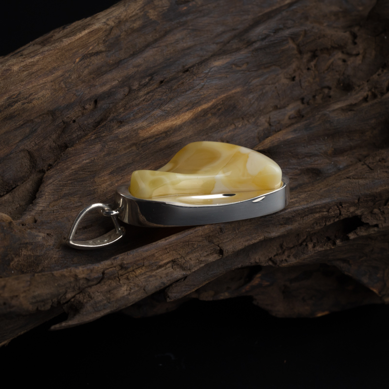 波罗的海蜜蜡吊坠-红掌柜