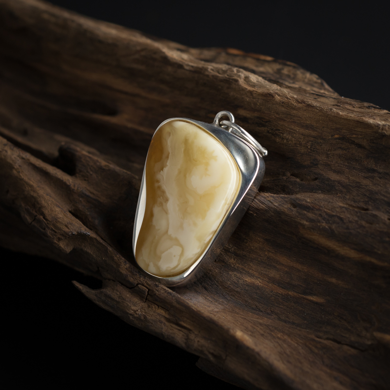 天然蜜蜡吊坠-红掌柜