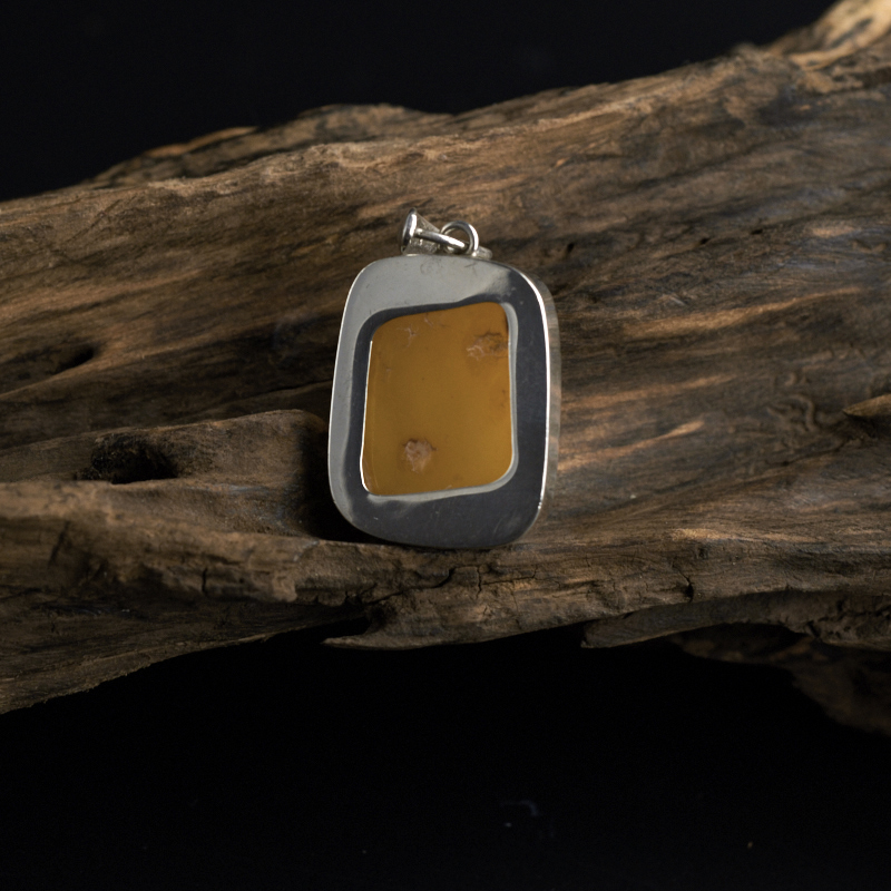 天然蜜蜡吊坠-红掌柜