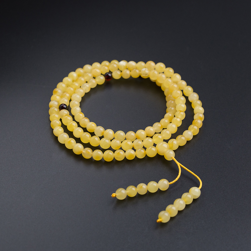 天然蜜蜡项链-红掌柜